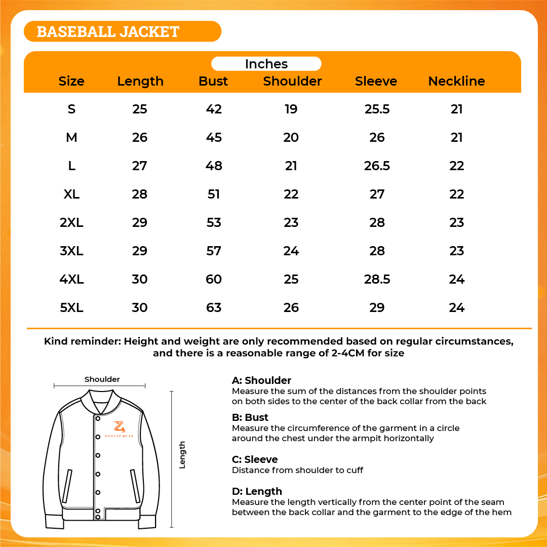 LIMITED EDITION UNISEX BASEBALL JACKET – URBAN STREET STYLE 07