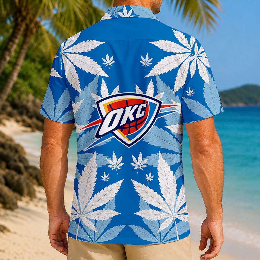 LIMITED EDITION - NEW CUSTOMIZED NBA01 OCT OKLAHOMA CITY THUNDER UNISEX HAWAIIAN SHIRT