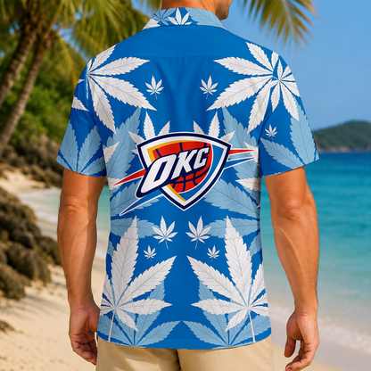 LIMITED EDITION - NEW CUSTOMIZED NBA01 OCT OKLAHOMA CITY THUNDER UNISEX HAWAIIAN SHIRT