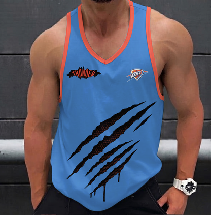 LIMITED EDITION - NEW CUSTOMIZED NBA01 OCT OKLAHOMA CITY THUNDER UNISEX TANK TOP