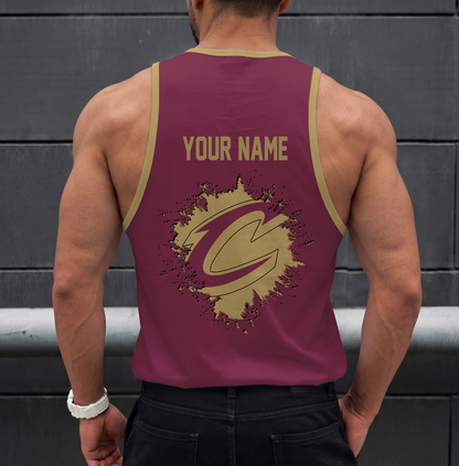 LIMITED EDITION - NEW CUSTOMIZED NBA02 CCA CLEVELAND CAVALIERS UNISEX TANK TOP