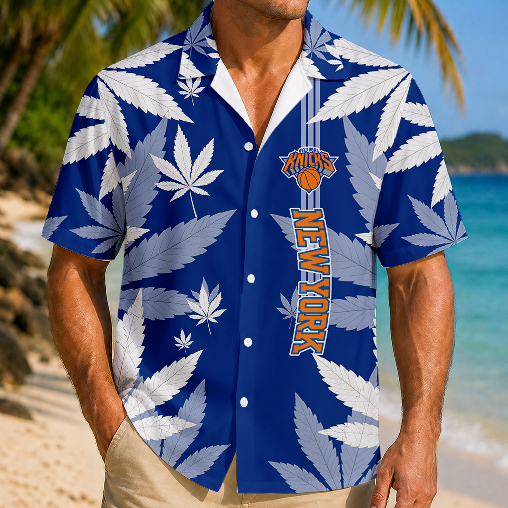 LIMITED EDITION - NEW CUSTOMIZED NBA04 NYK NEW YORK KNICKS UNISEX HAWAIIAN SHIRT