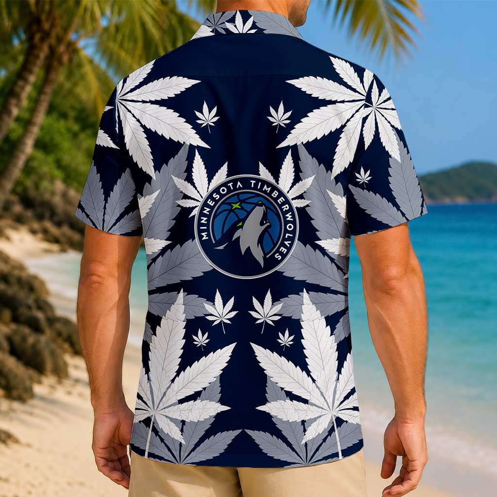 LIMITED EDITION - NEW CUSTOMIZED NBA05 MTW MINNESOTA TIMBERWOLVES UNISEX HAWAIIAN SHIRT
