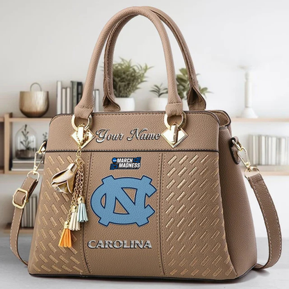 LIMITED EDITION - NEW CUSTOMIZED MAM NCAA04 ICB UCLA BRUINS ZIP HANDBAG MULTICOLOR