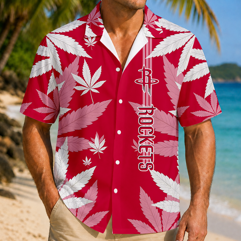 LIMITED EDITION - NEW CUSTOMIZED NBA07 HRO HOUSTON ROCKETS UNISEX HAWAIIAN SHIRT