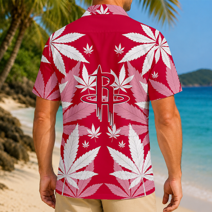 LIMITED EDITION - NEW CUSTOMIZED NBA07 HRO HOUSTON ROCKETS UNISEX HAWAIIAN SHIRT