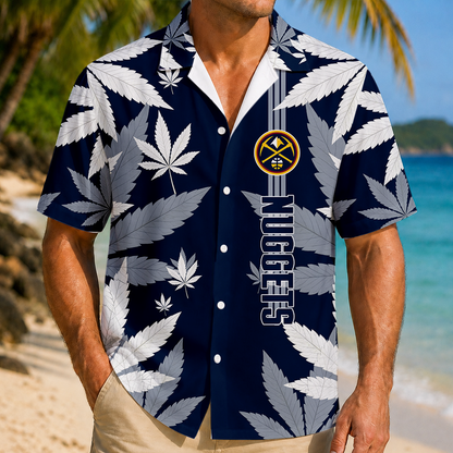 LIMITED EDITION - NEW CUSTOMIZED NBA08 DNU DENVER NUGGETS UNISEX HAWAIIAN SHIRT