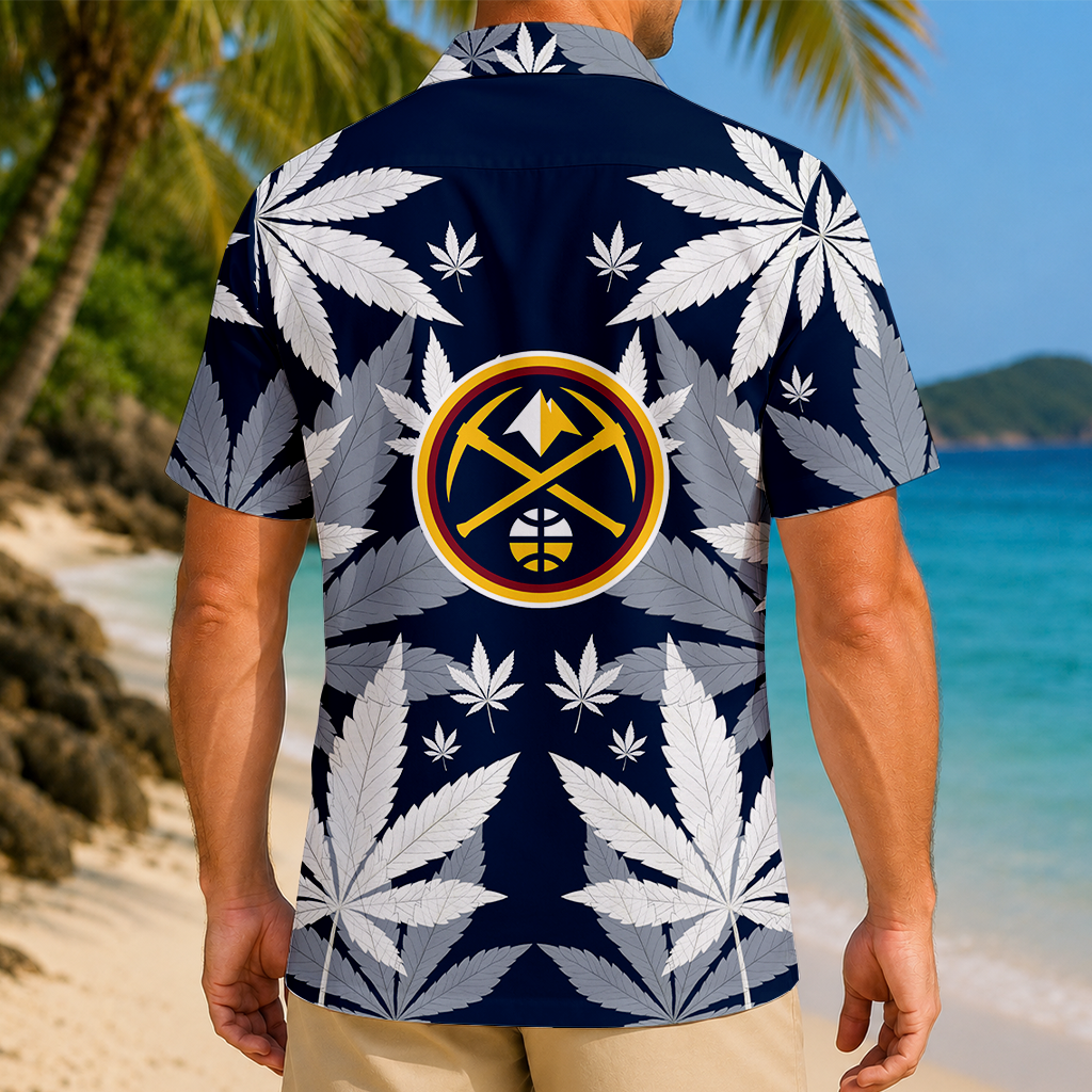 LIMITED EDITION - NEW CUSTOMIZED NBA08 DNU DENVER NUGGETS UNISEX HAWAIIAN SHIRT