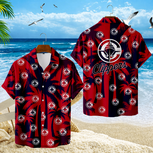 LIMITED EDITION - NEW CUSTOMIZED NBA10 LCL LOS ANGELES CLIPPERS UNISEX HAWAIIAN SHIRT