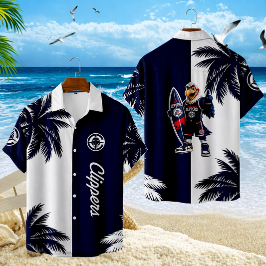 LIMITED EDITION - NEW CUSTOMIZED NBA10 LCL LOS ANGELES CLIPPERS UNISEX HAWAIIAN SHIRT
