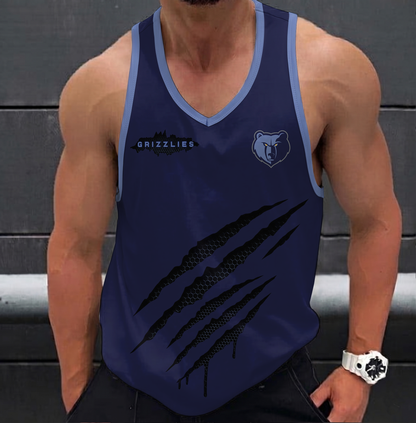 LIMITED EDITION - NEW CUSTOMIZED NBA13 MGR MEMPHIS GRIZZLIES UNISEX TANK TOP