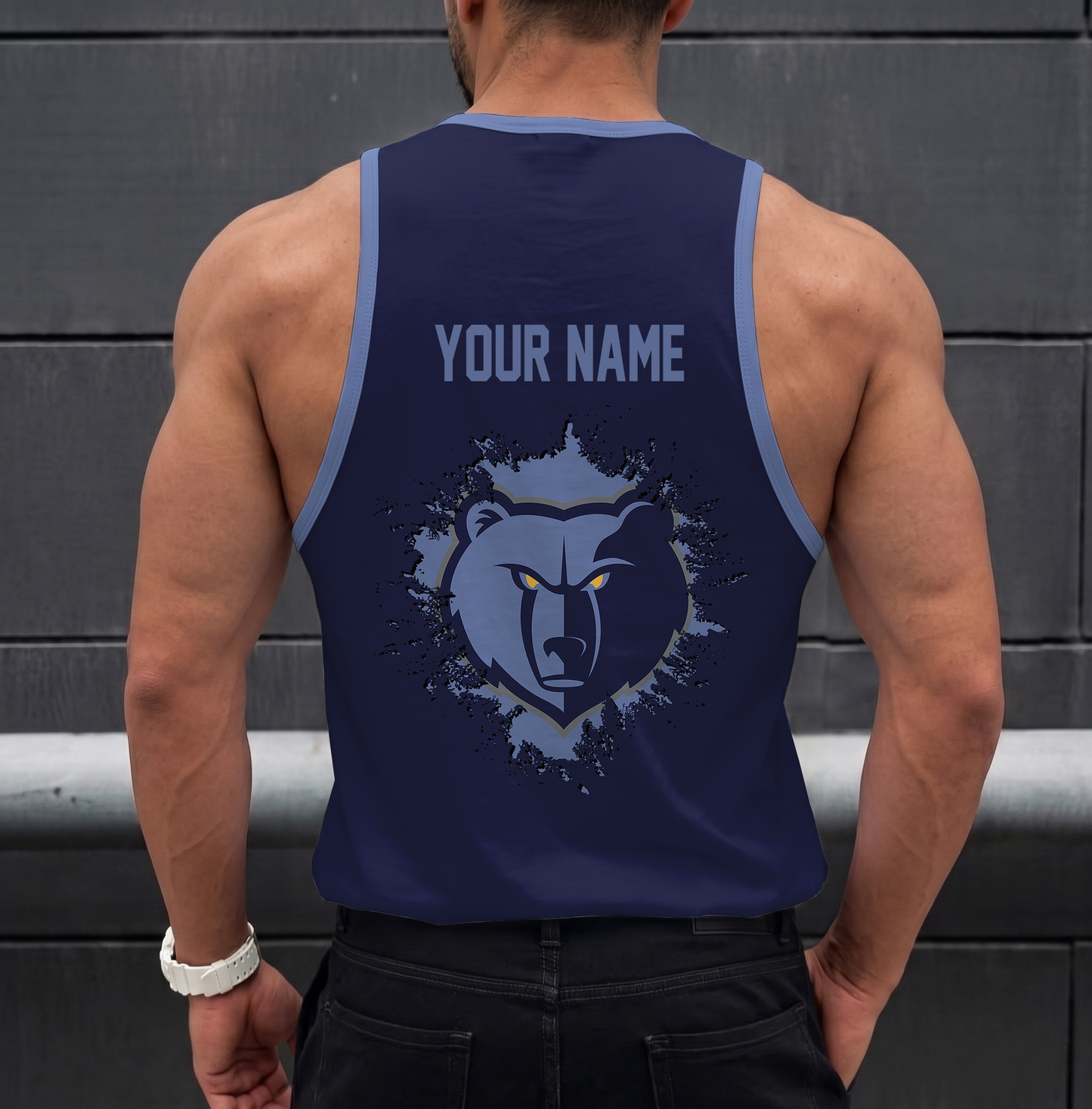 LIMITED EDITION - NEW CUSTOMIZED NBA13 MGR MEMPHIS GRIZZLIES UNISEX TANK TOP