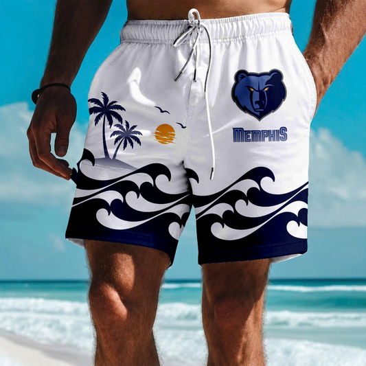 LIMITED EDITION - NEW CUSTOMIZED NBA13 MGR MEMPHIS GRIZZLIES SHORT PANTS