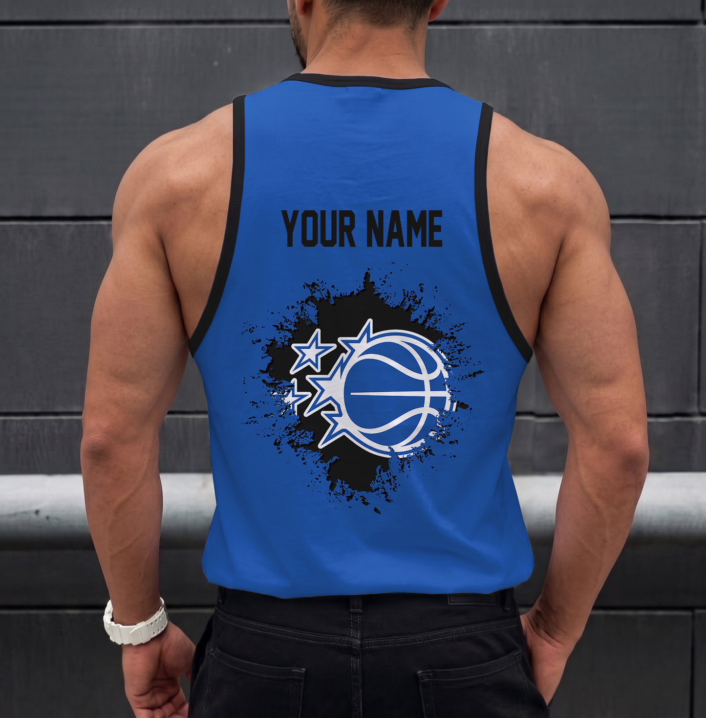 LIMITED EDITION - NEW CUSTOMIZED NBA15 OMA ORLANDO MAGIC UNISEX TANK TOP