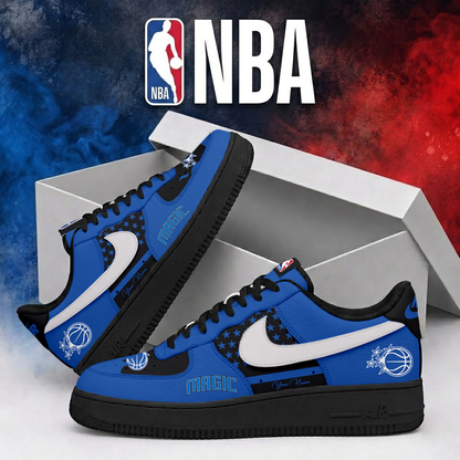 LIMITED EDITION - NEW CUSTOMIZED NBA15 OMA ORLANDO MAGIC AF1 SHOES