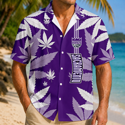 LIMITED EDITION - NEW CUSTOMIZED NBA16 SKI SACRAMENTO KINGS UNISEX HAWAIIAN SHIRT