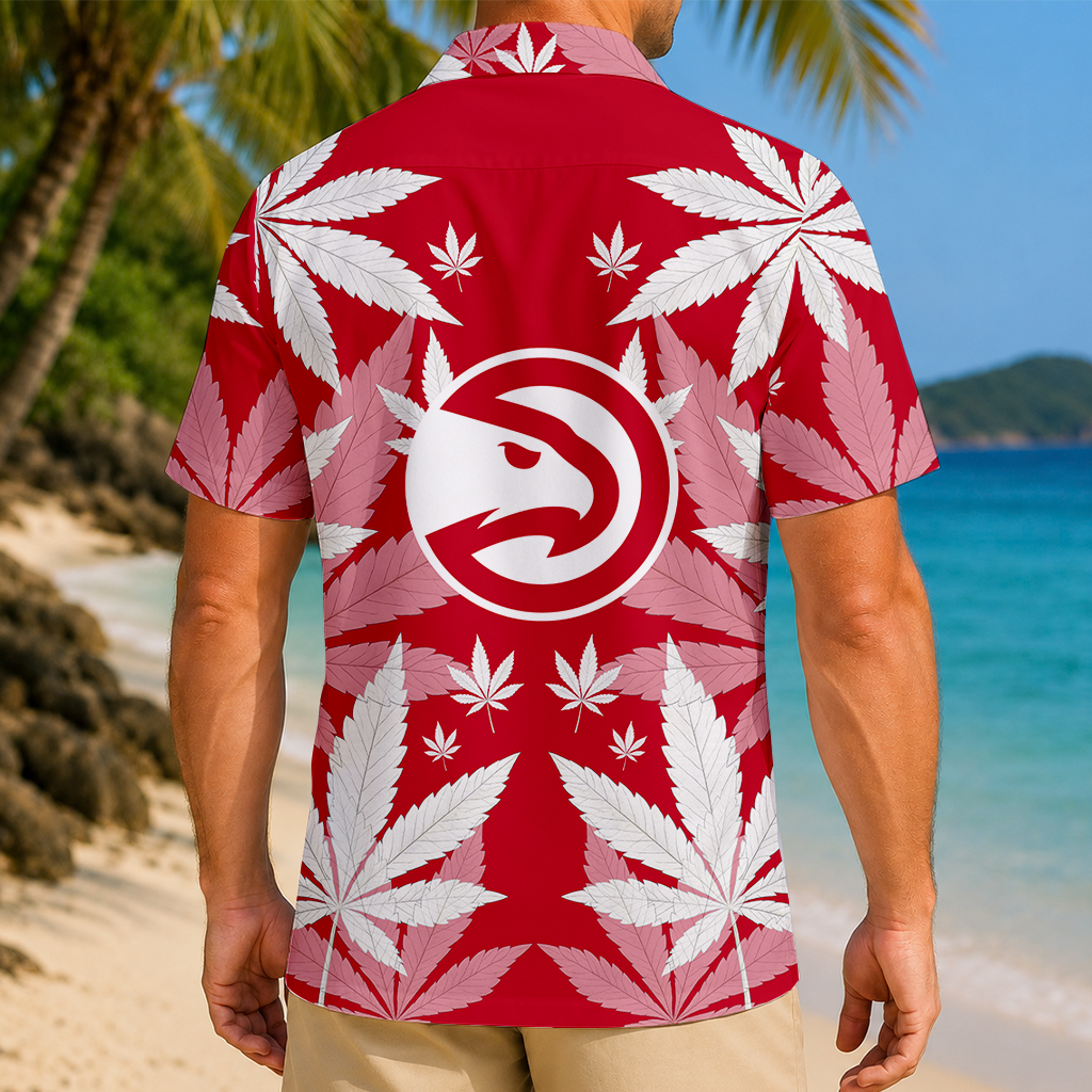 LIMITED EDITION - NEW CUSTOMIZED NBA17 AHA ATLANTA HAWKS UNISEX HAWAIIAN SHIRT
