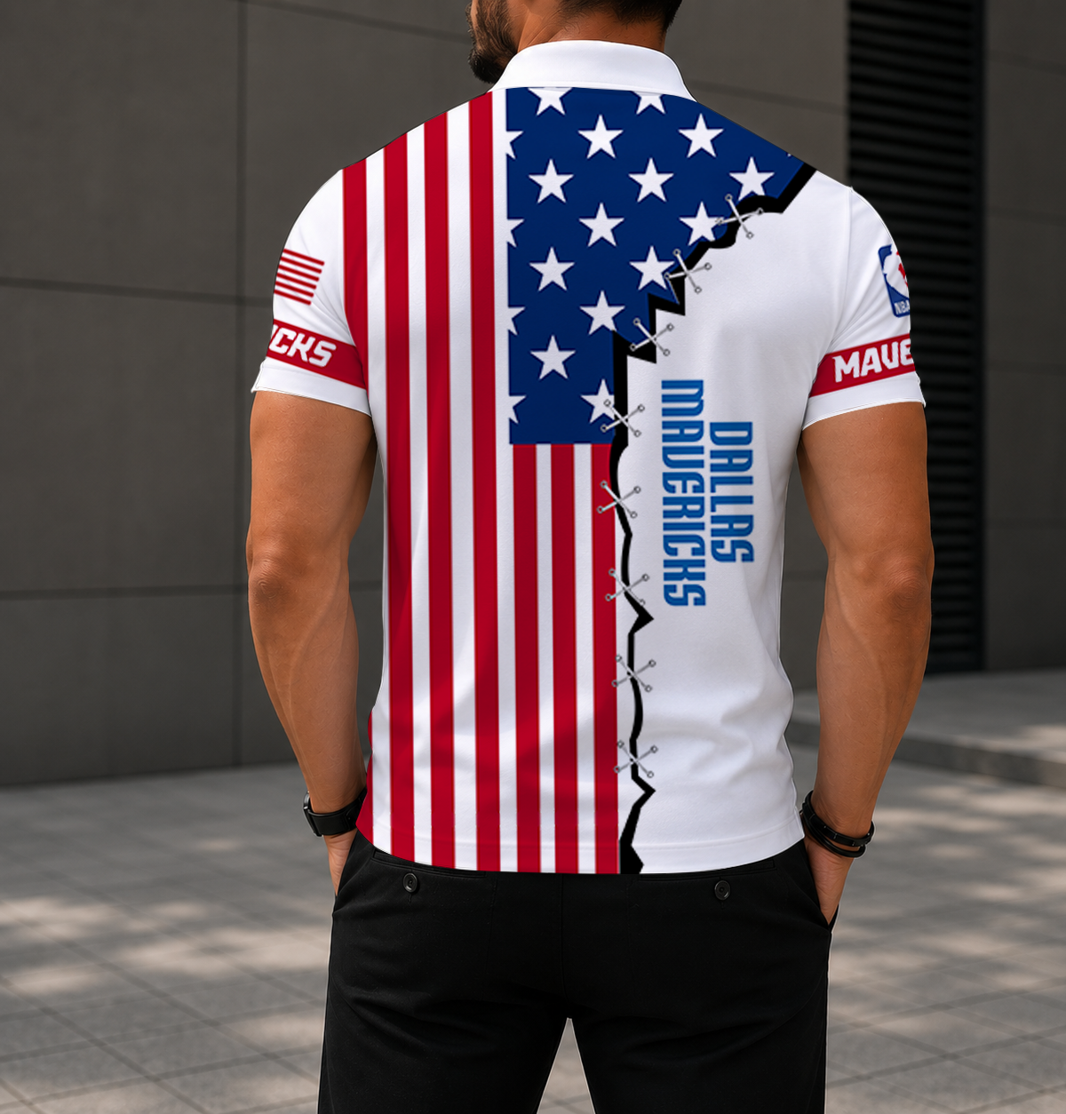 LIMITED EDITION - NEW CUSTOMIZED NBA18 DMA DALLAS MAVERICKS POLO SHIRT, ZIP POLO SHIRT & T-SHIRTS