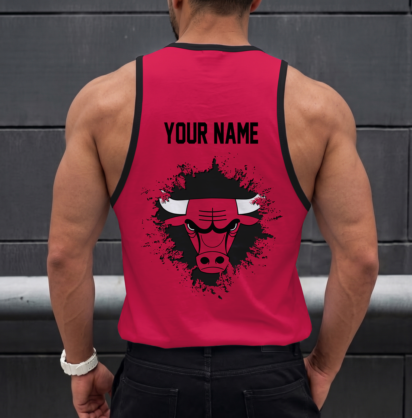 LIMITED EDITION - NEW CUSTOMIZED NBA19 CBU CHICAGO BULLS UNISEX TANK TOP