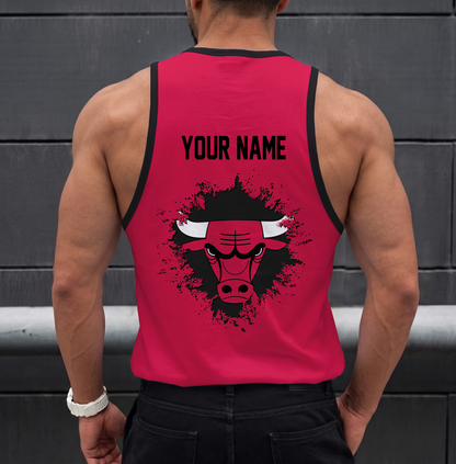 LIMITED EDITION - NEW CUSTOMIZED NBA19 CBU CHICAGO BULLS UNISEX TANK TOP