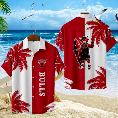 LIMITED EDITION - NEW CUSTOMIZED NBA19 CBU CHICAGO BULLS UNISEX HAWAIIAN SHIRT