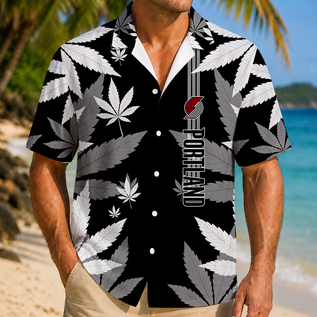 LIMITED EDITION - NEW CUSTOMIZED NBA22 PTB PORTLAND TRAIL BLAZERS UNISEX HAWAIIAN SHIRT