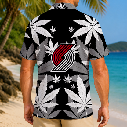 LIMITED EDITION - NEW CUSTOMIZED NBA22 PTB PORTLAND TRAIL BLAZERS UNISEX HAWAIIAN SHIRT