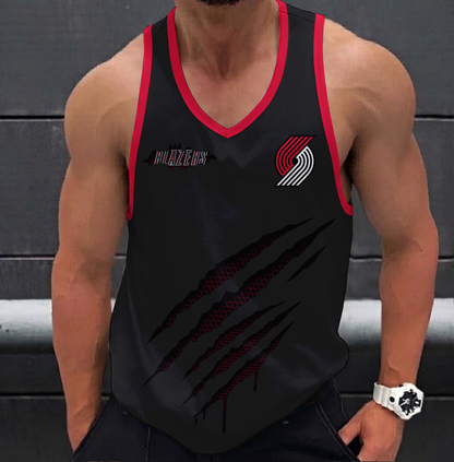 LIMITED EDITION - NEW CUSTOMIZED NBA22 PTB PORTLAND TRAIL BLAZERS UNISEX TANK TOP