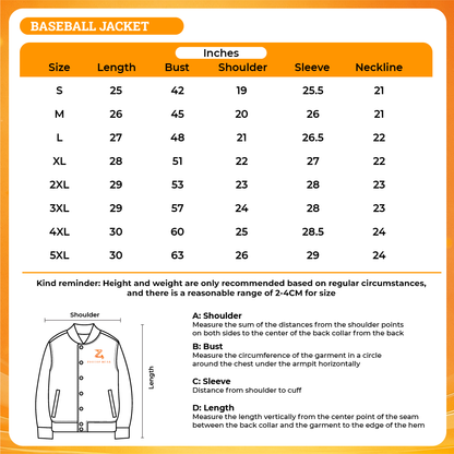 LIMITED EDITION UNISEX BASEBALL JACKET – URBAN STREET STYLE 10
