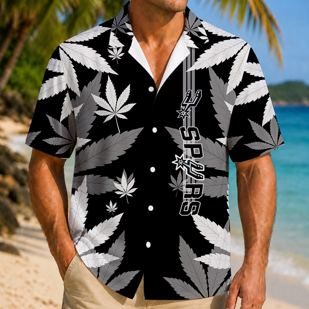 LIMITED EDITION - NEW CUSTOMIZED NBA23 SAS SAN ANTONIO SPURS UNISEX HAWAIIAN SHIRT