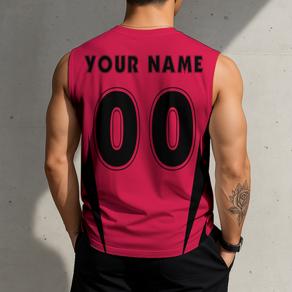 LIMITED EDITION - NEW CUSTOMIZED NBA24 TRA TORONTO RAPTORS MEN'S GYM SHIRT