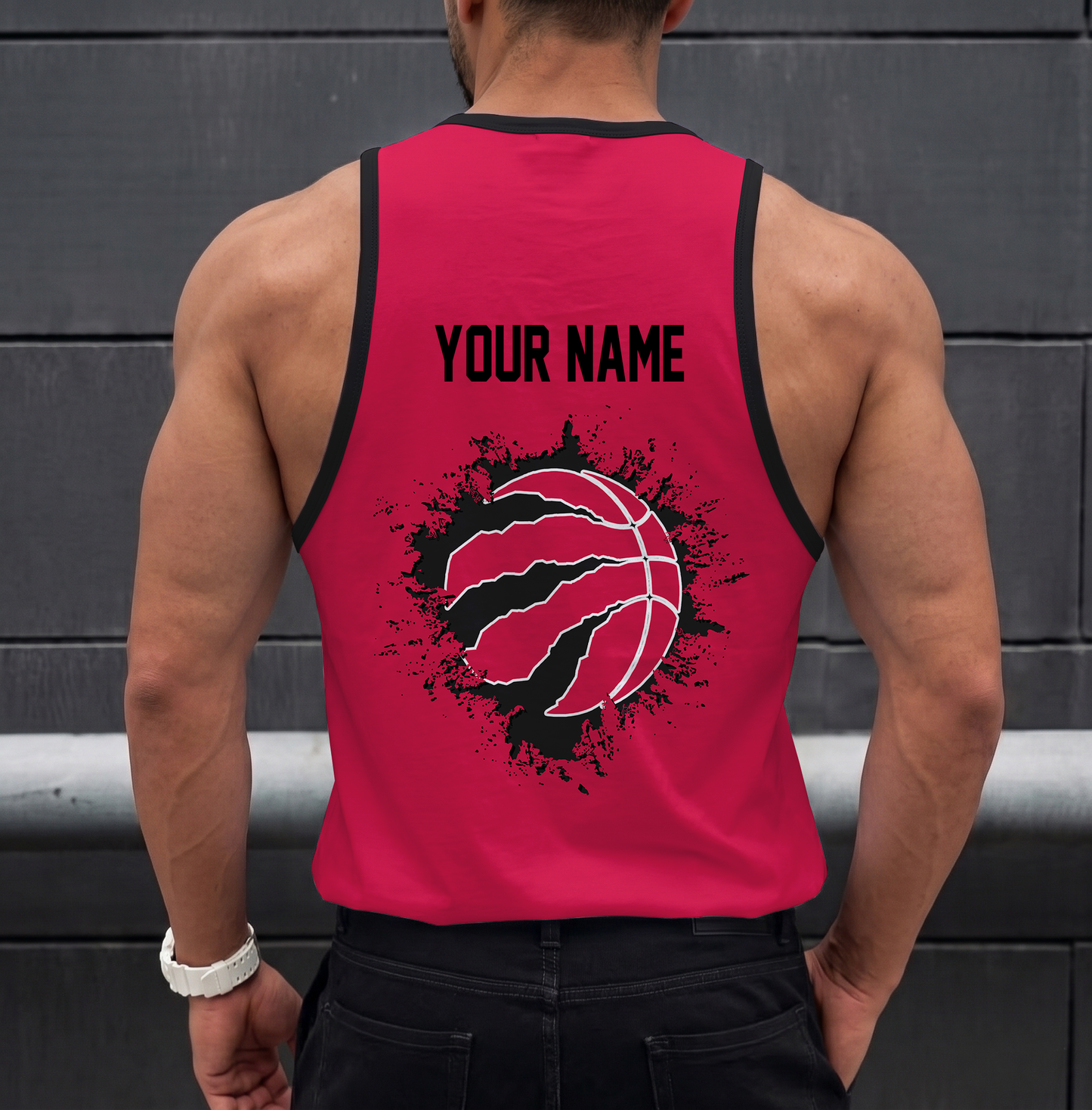 LIMITED EDITION - NEW CUSTOMIZED NBA24 TRA TORONTO RAPTORS UNISEX TANK TOP