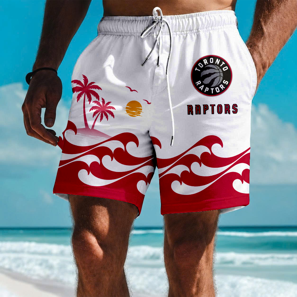 LIMITED EDITION - NEW CUSTOMIZED NBA24 TRA TORONTO RAPTORS SHORT PANTS