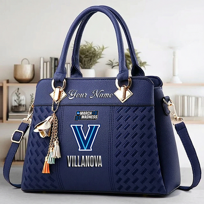 LIMITED EDITION - NEW CUSTOMIZED MAM NCAA24 VIW VI WILDCATS ZIP HANDBAG MULTICOLOR