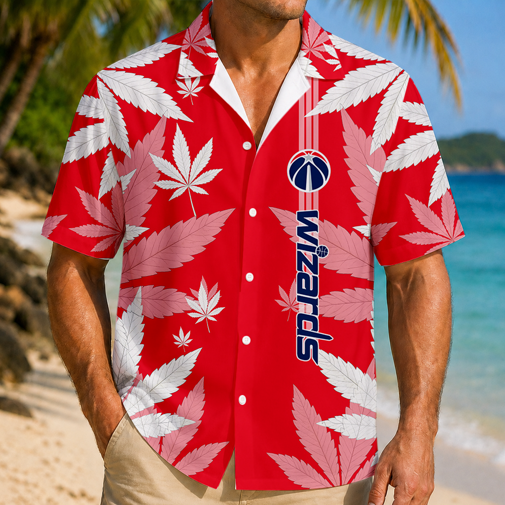 LIMITED EDITION - NEW CUSTOMIZED NBA28 WWI WASHINGTON WIZARDS UNISEX HAWAIIAN SHIRT