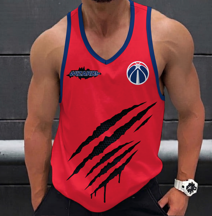 LIMITED EDITION - NEW CUSTOMIZED NBA28 WWI WASHINGTON WIZARDS UNISEX TANK TOP