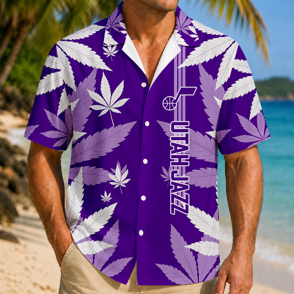 LIMITED EDITION - NEW CUSTOMIZED NBA29 UJZ UTAH JAZZ UNISEX HAWAIIAN SHIRT