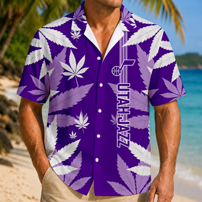 LIMITED EDITION - NEW CUSTOMIZED NBA29 UJZ UTAH JAZZ UNISEX HAWAIIAN SHIRT