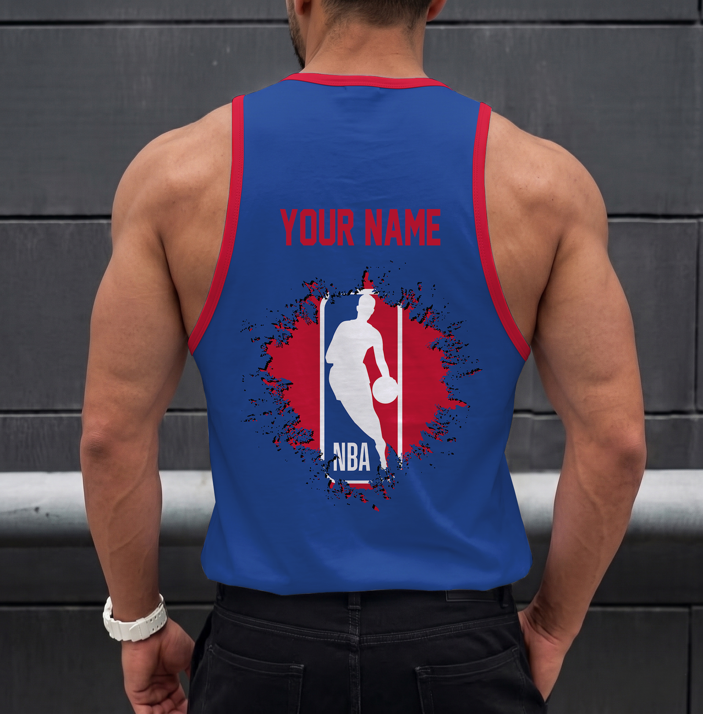 LIMITED EDITION - NEW CUSTOMIZED NBA31 NATIONAL BASKETBALL ASSOCIATION UNISEX TANK TOP