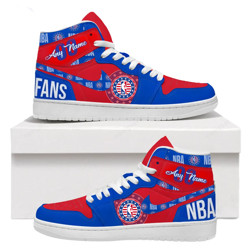 LIMITED EDITION - NEW CUSTOMIZED NBA31 NATIONAL BASKETBALL ASSOCIATION AIR JORDAN SNEAKERS