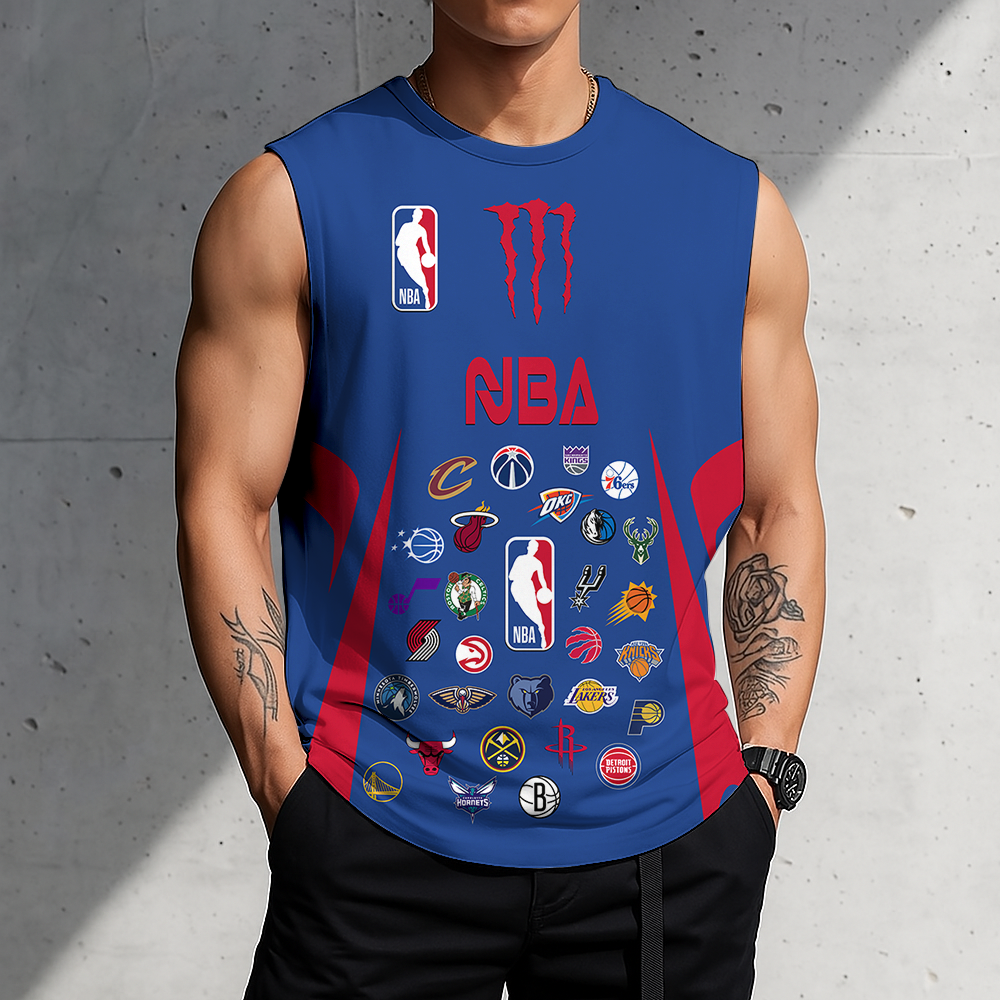 LIMITED EDITION - NEW CUSTOMIZED NBA32 NBA ALL TEAMS MEN'S GYM SHIRT