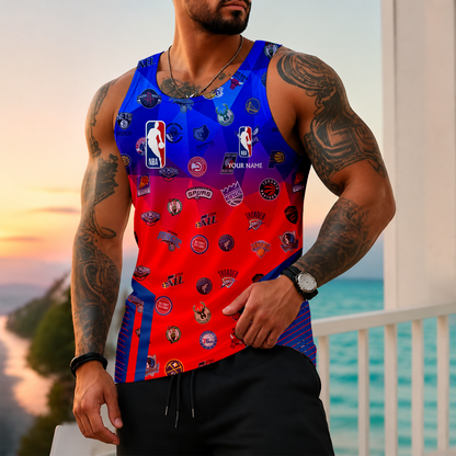 LIMITED EDITION - NEW CUSTOMIZED NBA32 NBA ALL TEAMS UNISEX TANK TOP