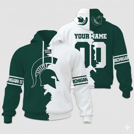 LIMITED EDITION - NEW CUSTOMIZED NCAA MAM07 MSS MS SPARTANS UNISEX HOODIE & ZIP HOODIE