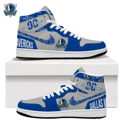 LIMITED EDITION - NEW CUSTOMIZED NBA18 DL MAVERICKS AIR JORDAN SNEAKERS