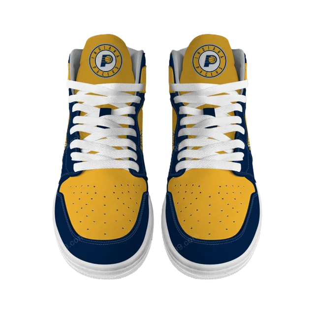 LIMITED EDITION - NEW CUSTOMIZED NBA06 ID PACERS AIR JORDAN SNEAKERS
