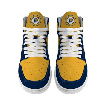 LIMITED EDITION - NEW CUSTOMIZED NBA06 ID PACERS AIR JORDAN SNEAKERS