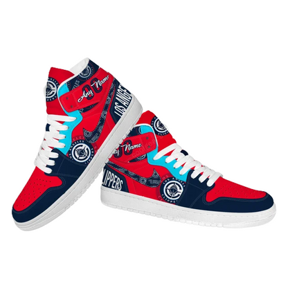 LIMITED EDITION - NEW CUSTOMIZED NBA10 LA CLIPPERS AIR JORDAN SNEAKERS