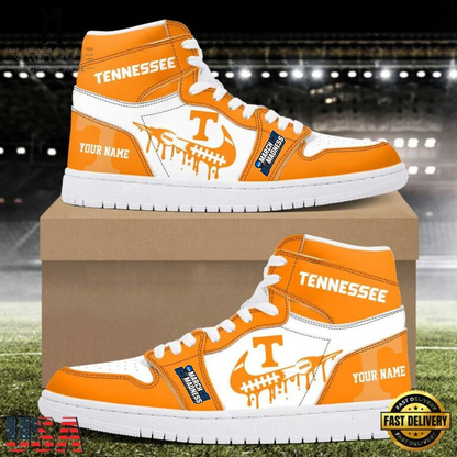 LIMITED EDITION - NEW CUSTOMIZED NCAA28 TNV TN VOLUNTEERS AIR JORDAN SHOES