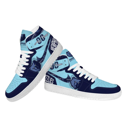 LIMITED EDITION - NEW CUSTOMIZED NBA13 ME GRIZZLIES AIR JORDAN SNEAKERS