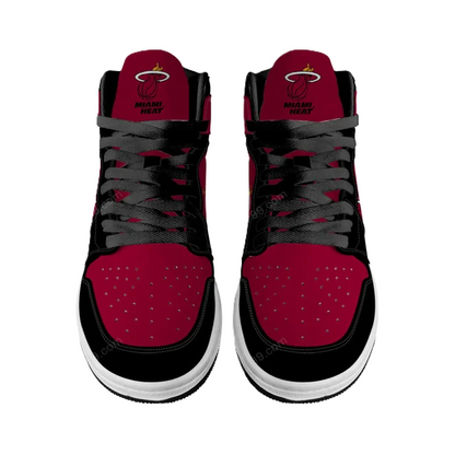 LIMITED EDITION - NEW CUSTOMIZED NBA20 MI HEAT AIR JORDAN SNEAKERS